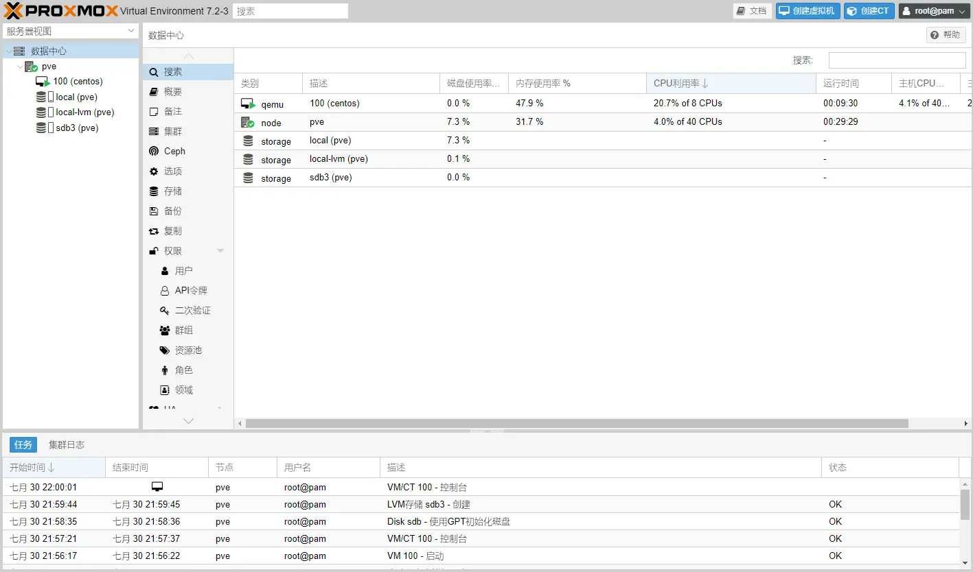 Proxmox Virtual Environment